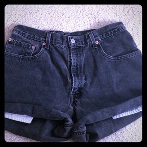 Highwasted vintage Levi Strauss shorts